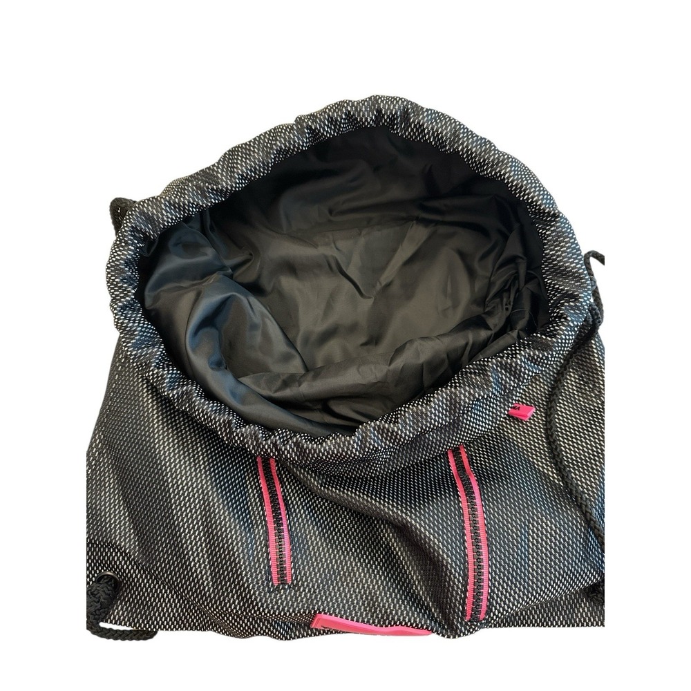 Victoria's Secret Limited Edition 2015 Drawstring Sporty‎ Logo Backpack Tote - Picture 5 of 5